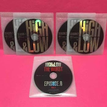 HiGH&LOW 全18巻+特典ディスク レンタルDVD 全話セット 全巻セット】HiGH&LOW ハイアンドロー(SP＋劇場版付き）DVD全18